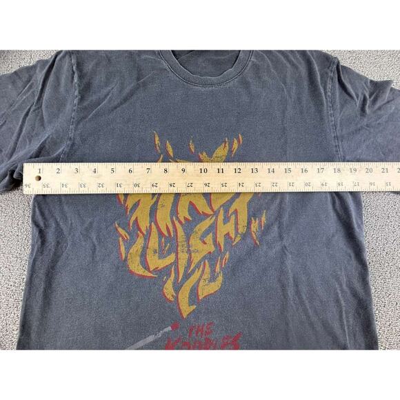 The Kooples Paris Tee Shirt Men's M Cotton Crewneck Fire Cigarette Graphic Logo - Picture 7 of 11